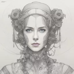 portrait of a woman by Josan Gonzalez