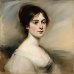 portrait of a woman by Joseph Mallord William Turner