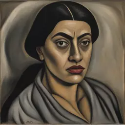 portrait of a woman by José Clemente Orozco