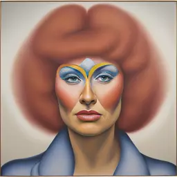 portrait of a woman by Judy Chicago