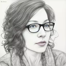 portrait of a woman by Kelly Sue Deconnick