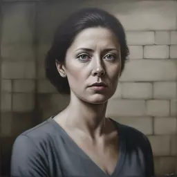 portrait of a woman by Lee Madgwick