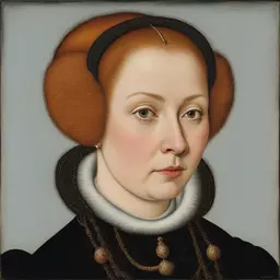 portrait of a woman by Lucas Cranach the Elder