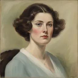 portrait of a woman by Maginel Wright Enright Barney