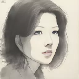 portrait of a woman by Naoki Urasawa