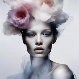 portrait of a woman by Nick Knight