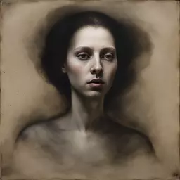 portrait of a woman by Nicola Samori