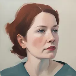 portrait of a woman by Noelle Stevenson