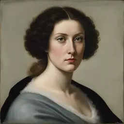 portrait of a woman by Paolo Serpieri