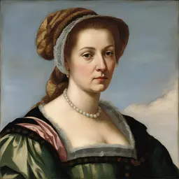 portrait of a woman by Paolo Veronese