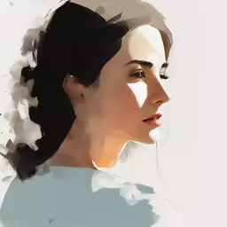 portrait of a woman by Pascale Campion