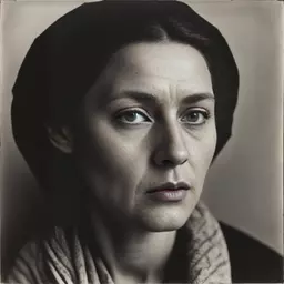 portrait of a woman by Paul Strand