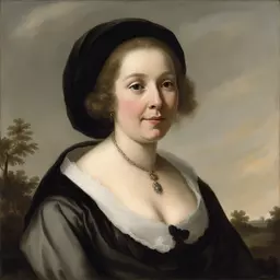 portrait of a woman by Paulus Potter