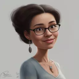 portrait of a woman by Pixar Concept Artists