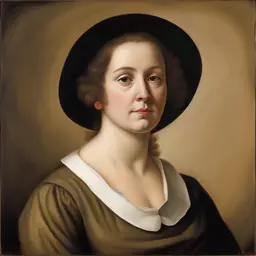 portrait of a woman by Raphaelle Peale