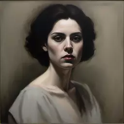 portrait of a woman by Ray Donley