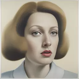 portrait of a woman by Richard Hamilton