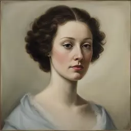 portrait of a woman by Robert Neubecker