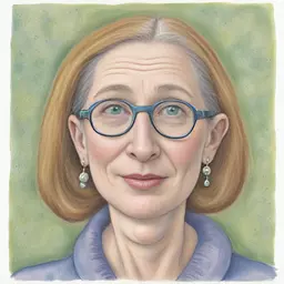 portrait of a woman by Roz Chast