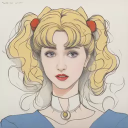 portrait of a woman by Sailor Moon