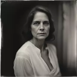 portrait of a woman by Sally Mann