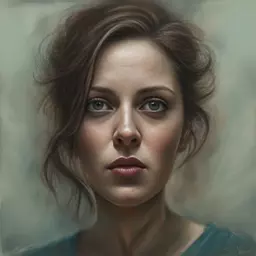 portrait of a woman by Sam Spratt