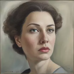 portrait of a woman by Sara Wollfalk