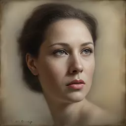 portrait of a woman by Scott Brundage