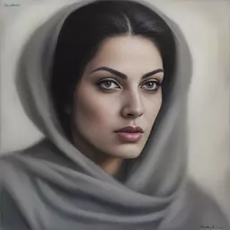 portrait of a woman by Shaddy Safadi