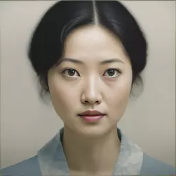 portrait of a woman by Shinji Aramaki