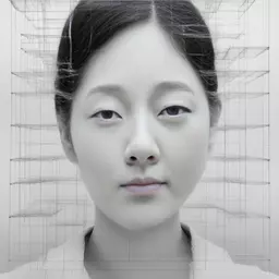 portrait of a woman by Sou Fujimoto