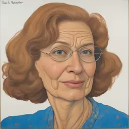 portrait of a woman by Stan And Jan Berenstain