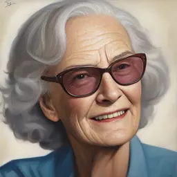 portrait of a woman by Stan Lee