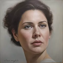 portrait of a woman by Steve Argyle