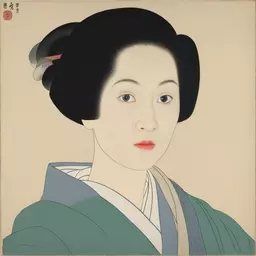 portrait of a woman by Taiyō Matsumoto