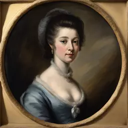portrait of a woman by Thomas Gainsborough