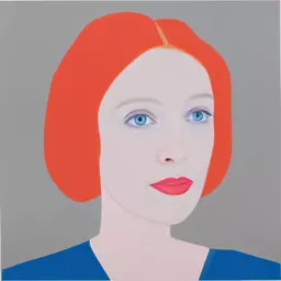portrait of a woman by Tom Hammick
