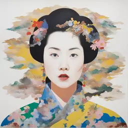 portrait of a woman by Tomokazu Matsuyama