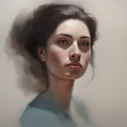 portrait of a woman by Tyler Edlin