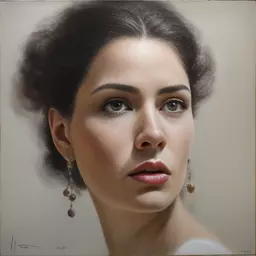 portrait of a woman by Victor Medina
