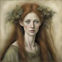 portrait of a woman by Wendy Froud