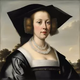 portrait of a woman by Willem van Haecht