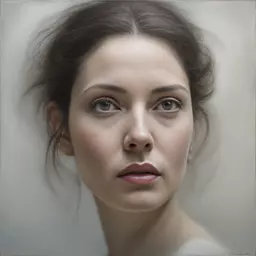 portrait of a woman by Yohann Schepacz