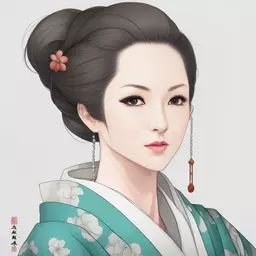 portrait of a woman by tokyogenso