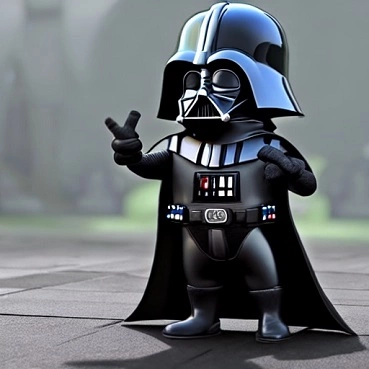 Cute Dard Vader Minion