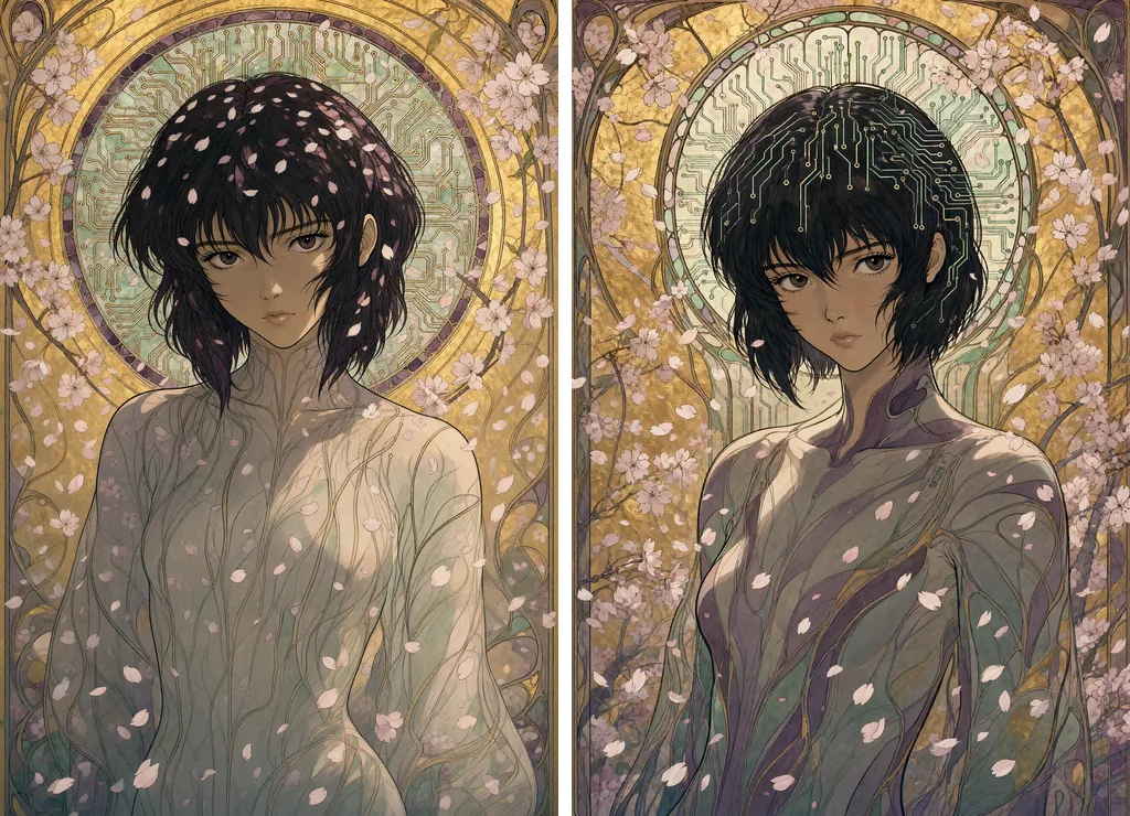 The same Qwen-Image 2.1 prompt and seed rendered at 4 megapixels and at 2.5 megapixels, same composition, different details