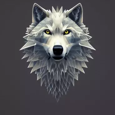 wolf isometric sephirothart
