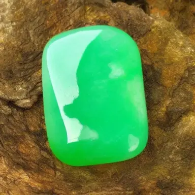 jadeite stone in the forest