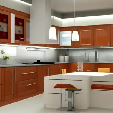 kitchen design 4k