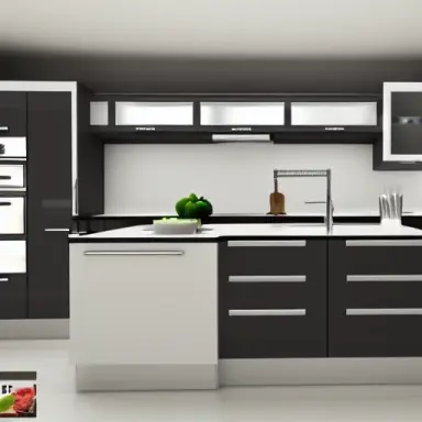 kitchen design 4k